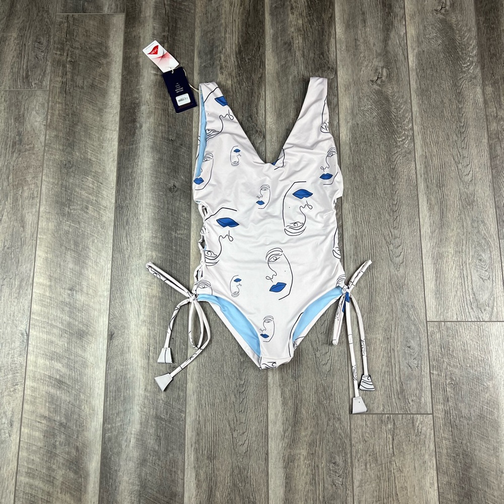 Ancora White One‎ Piece Swimsuit